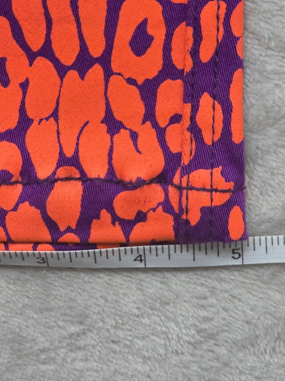 NWT TRIPP NYC Neon Leopard Print Skinny Jeans Style IS9767P Purple Orange - Picture 10 of 16